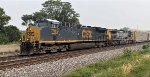 CSX 7019 & 551 lead M215.